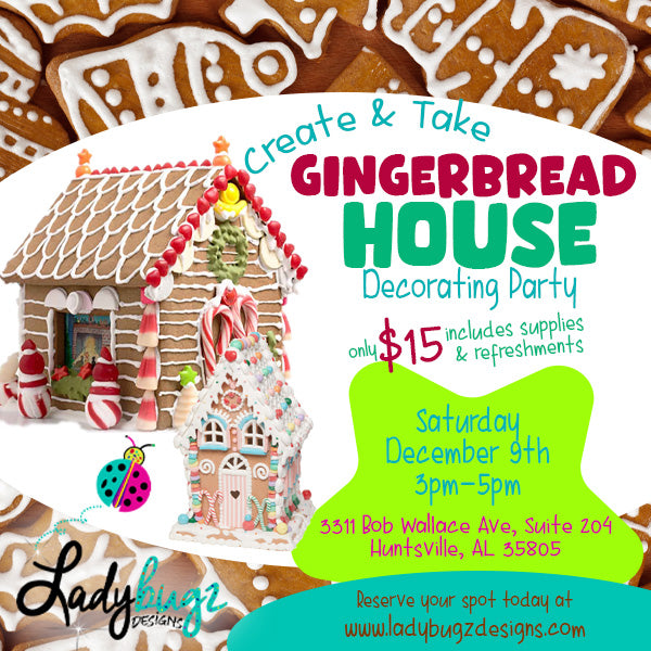 Gingerbread House Decorating Party