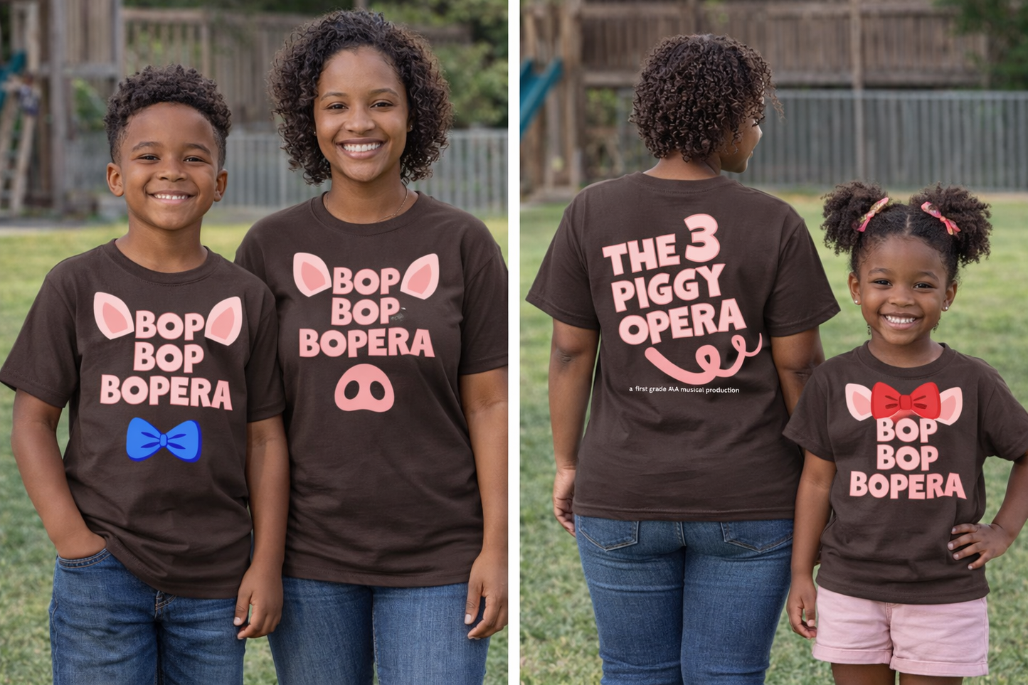 🐷 The 3 Piggy Opera Musical T-Shirts