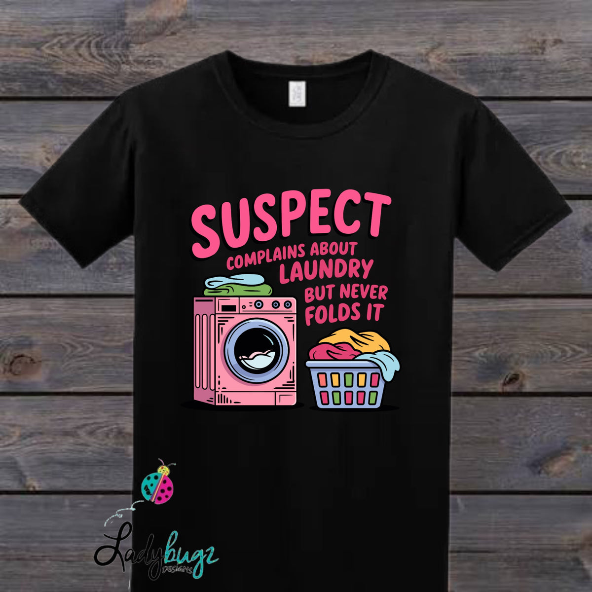 Suspect Complains About Laundry But Never Folds It