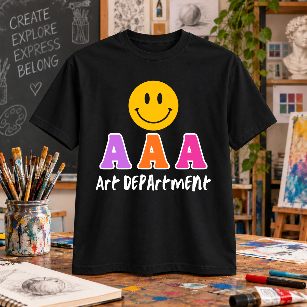 AAA Art Department-Happy Face