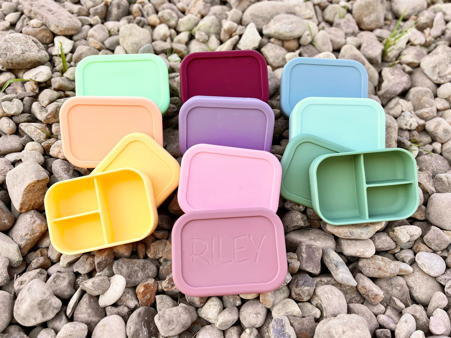 SILICONE BENTO BOX (Blank)