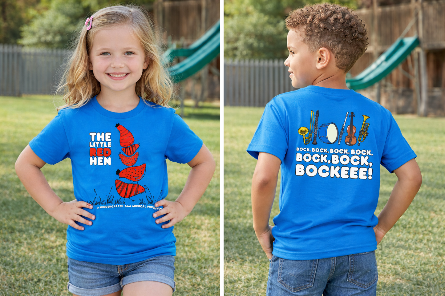 π The Little Red Hen Musical T-Shirt