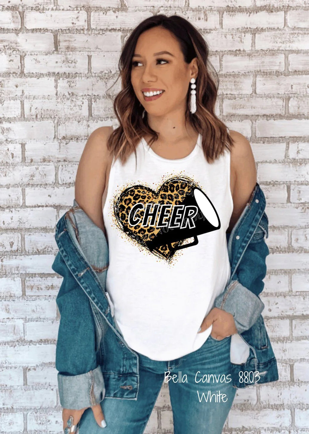 Cheer Leopard Heart