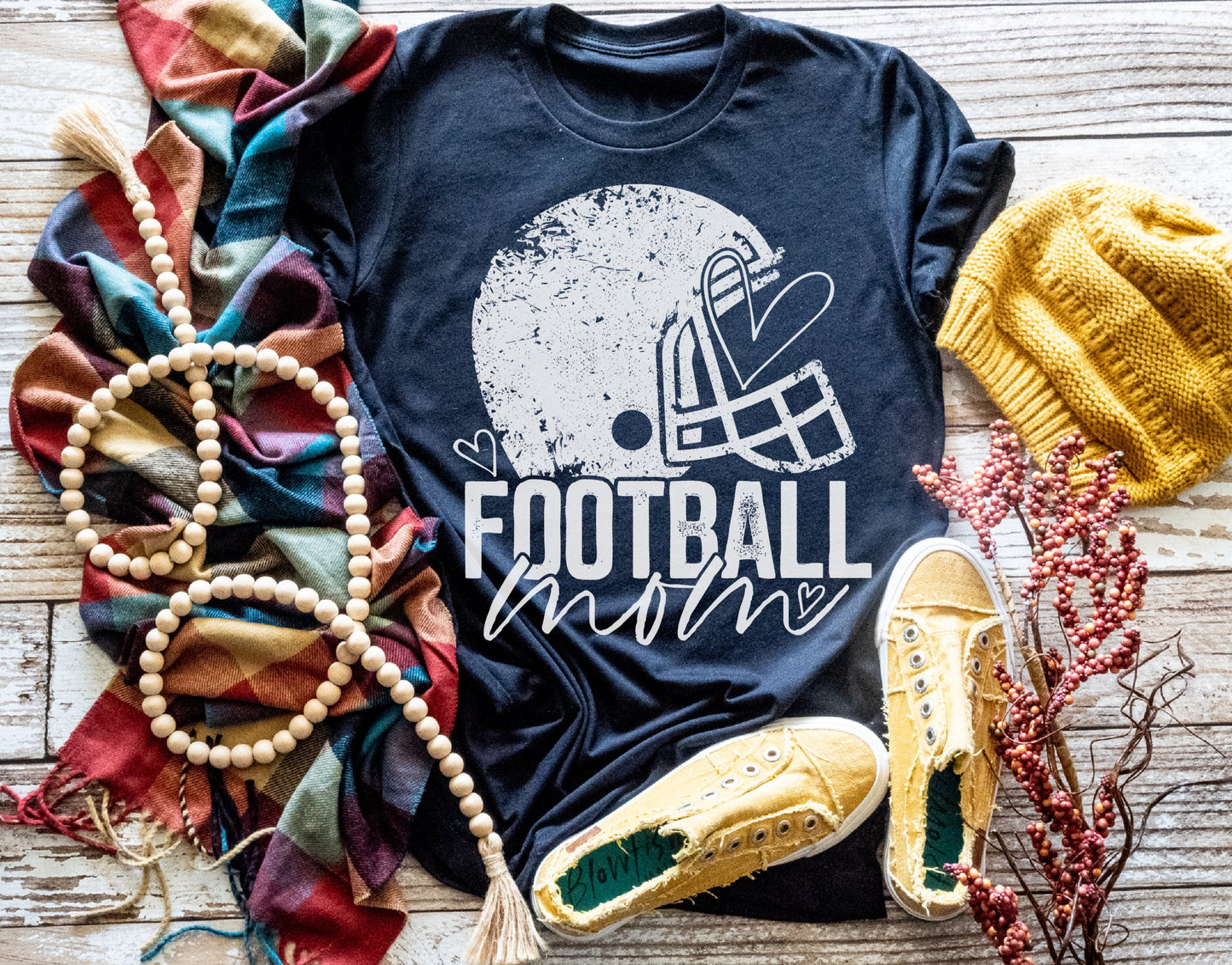 Football Mom w/helmet