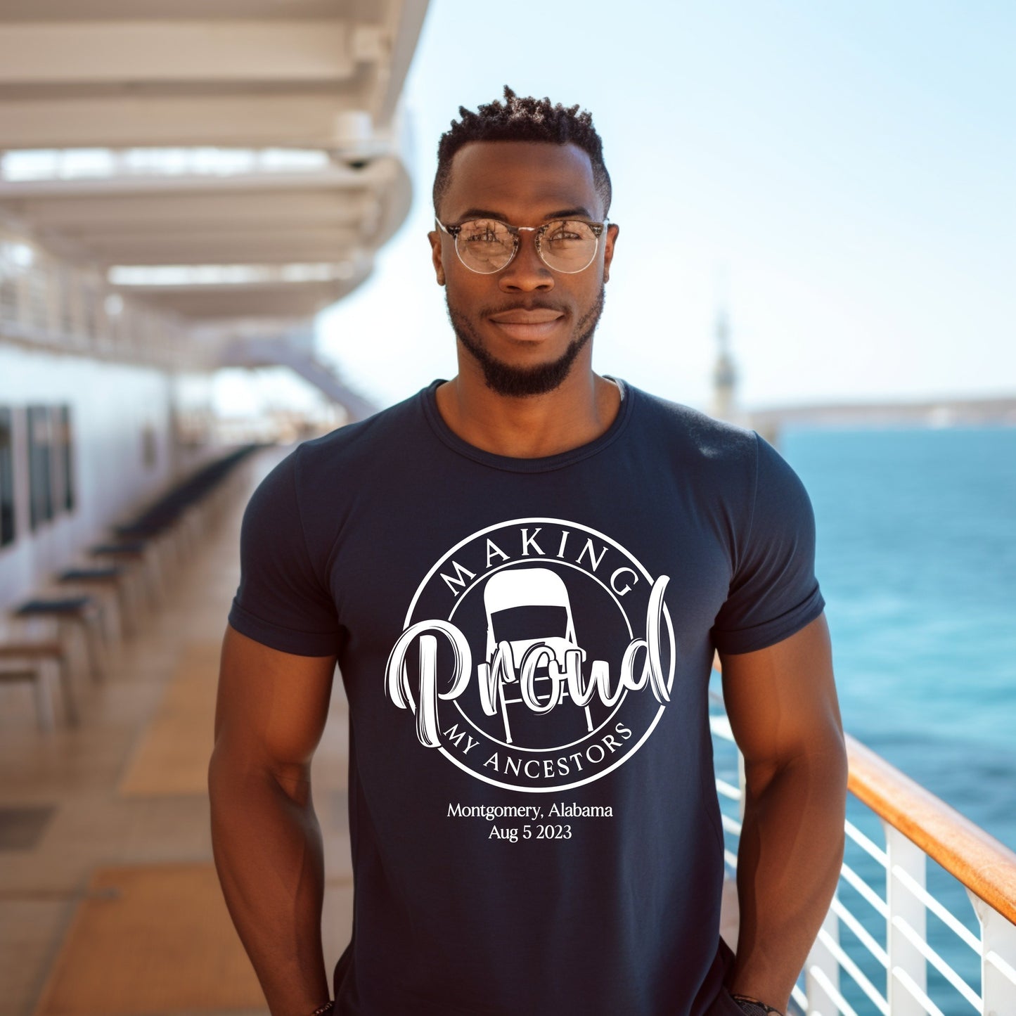 Making My Ancestors Proud- Folding Chair