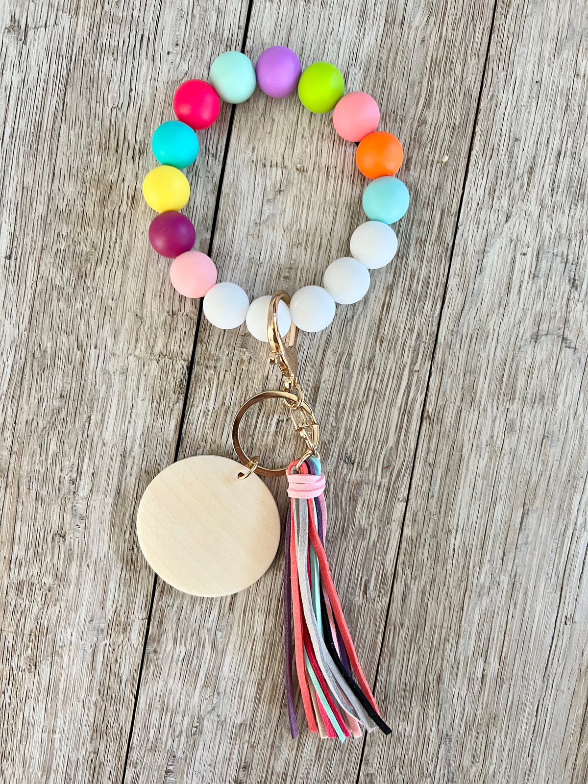 Rainbow Wristlet