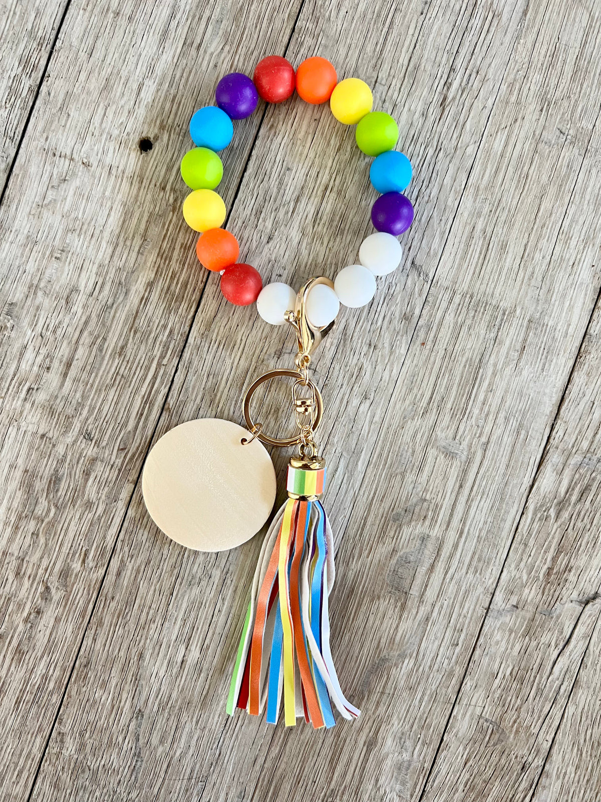 Rainbow Wristlet
