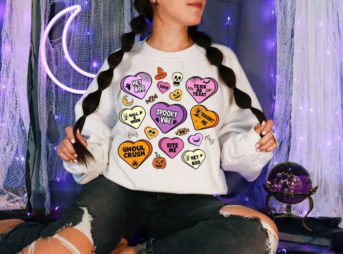 Candy Hearts Halloween