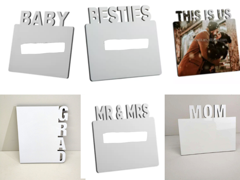 Sublimation Picture Frame