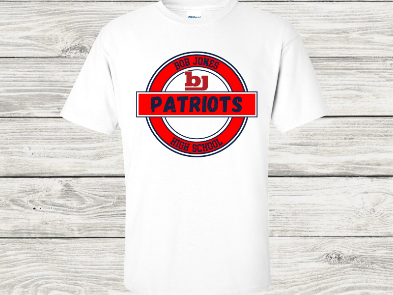 Bob Jones Patriots (Circle)