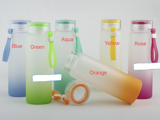 Sublimation Glass Water Bottle