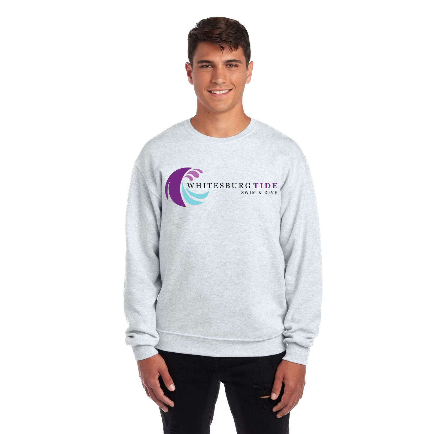 Jerzees Hoodie or Sweatshirt – Whitesburg Swim Team