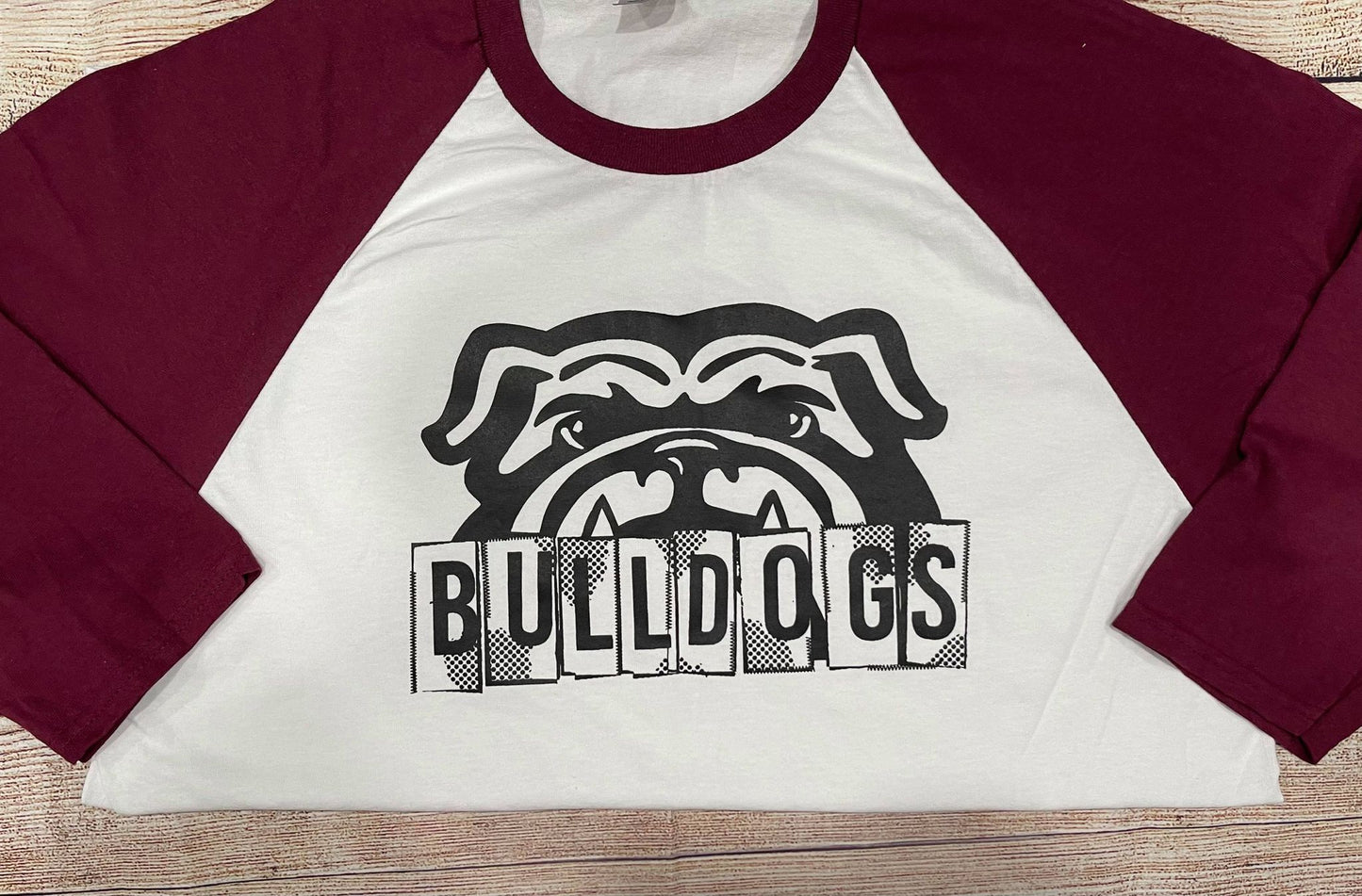 Bulldog With Bulldog Face