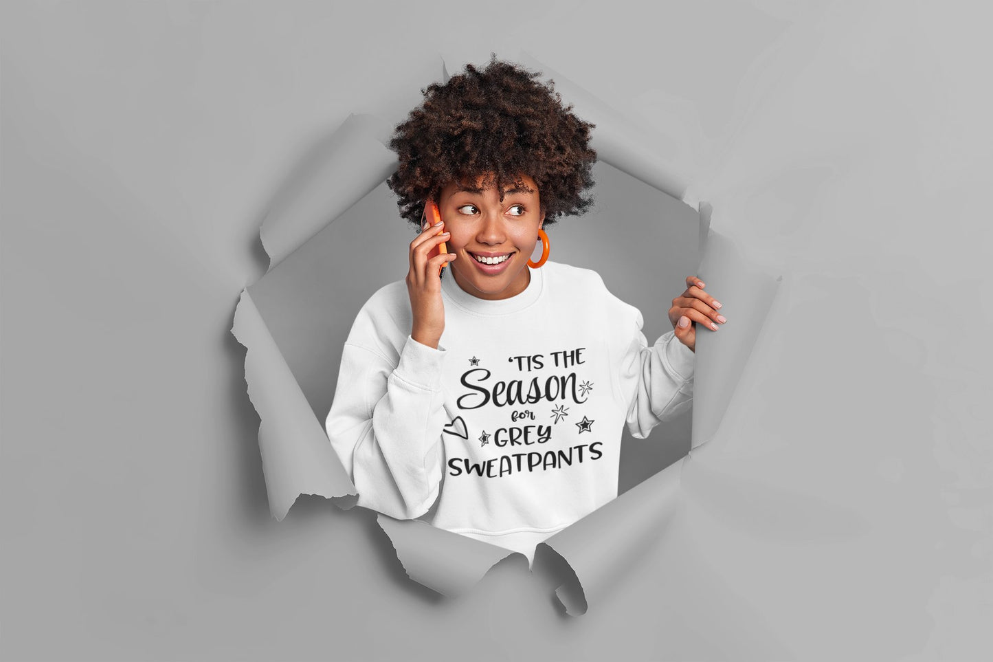 Tis The Season For Grey Sweatpants