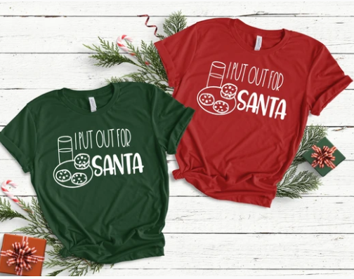 I Put Out For Santa (milk and cookies)