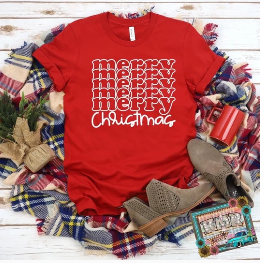 Merry Christmas (Stacked)