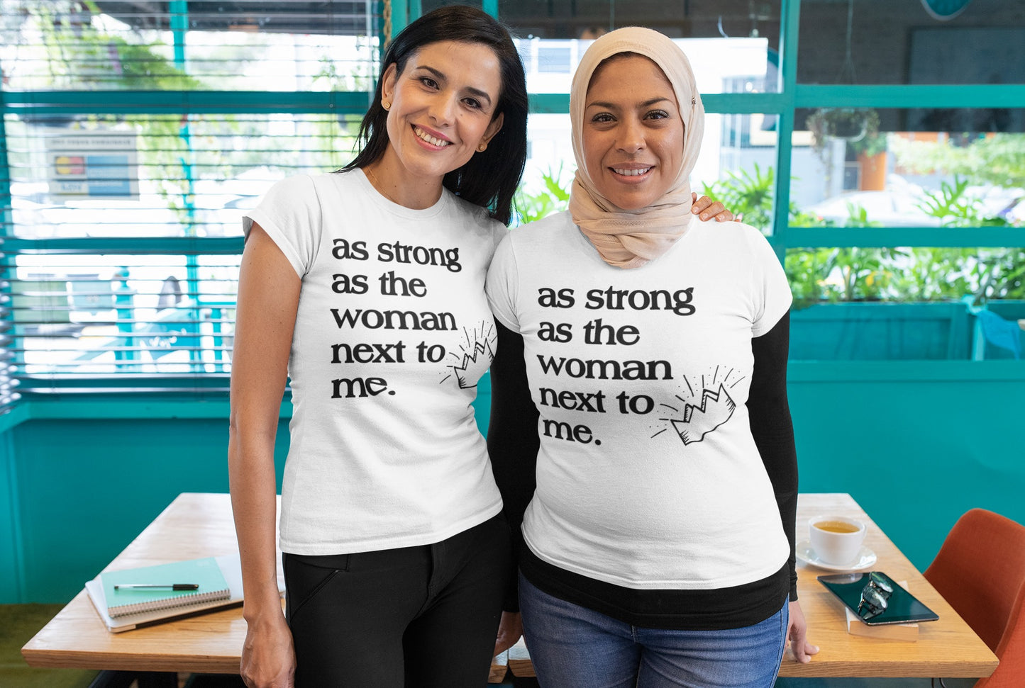 As Strong As The Woman Next To Me