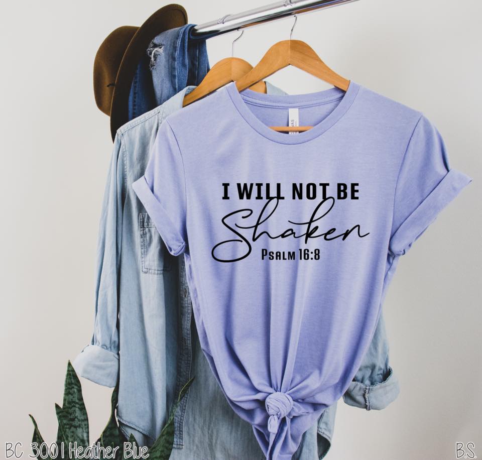 I Will Not be Shaken
