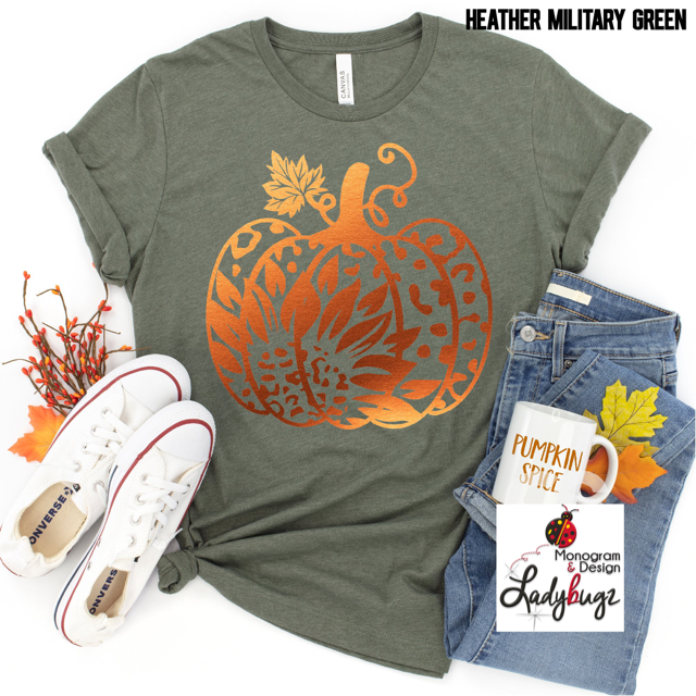 Sunflower Leopard Pumpkin