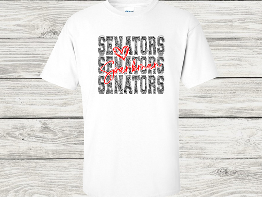 Sparkman Senators (w/heart)