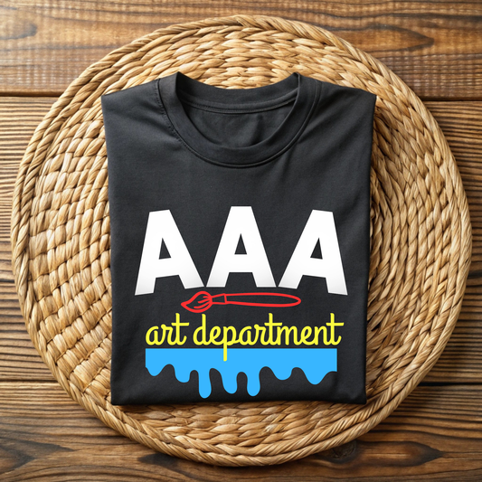 AAA Art Department (Blue Paint)