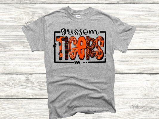 Grissom Tigers (Word Art)