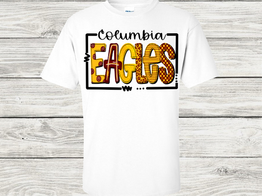 Columbia HS(Word Art)