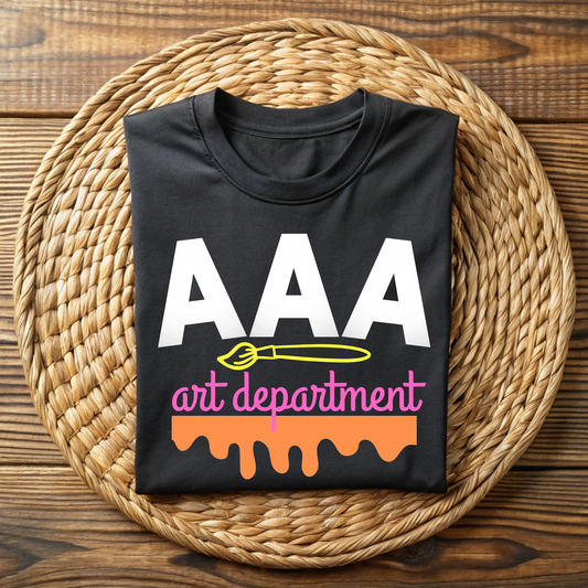 AAA Art Department (Orange Paint)