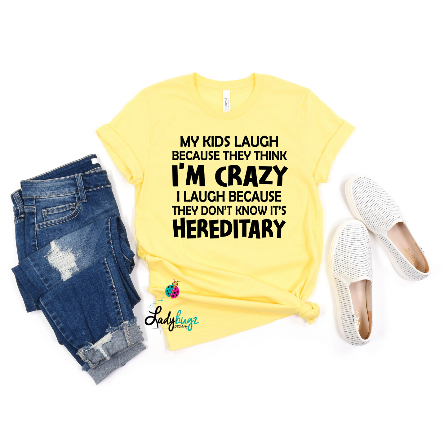 My Kids Laugh Because They Think I'm Crazy...