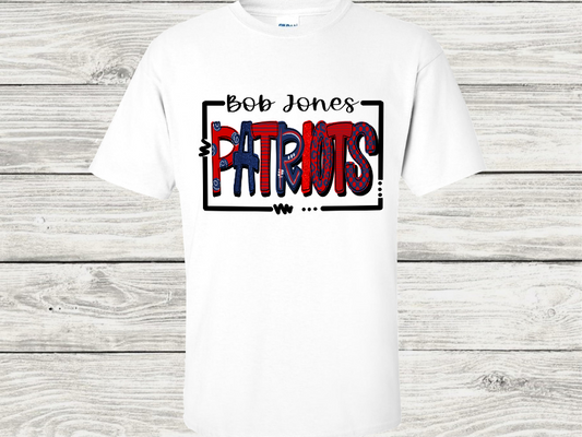 Bob Jones Patriots(Word Art)