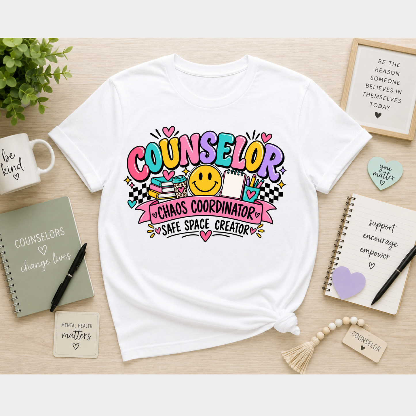 Counselor Chaos Coordinator Tee