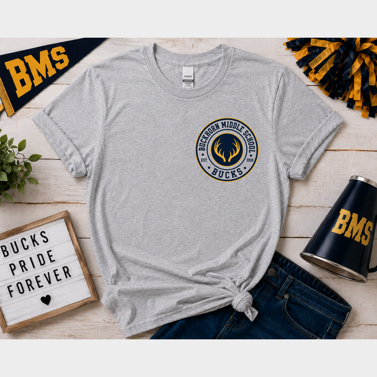 Buckhorn Heritage Crest Tee