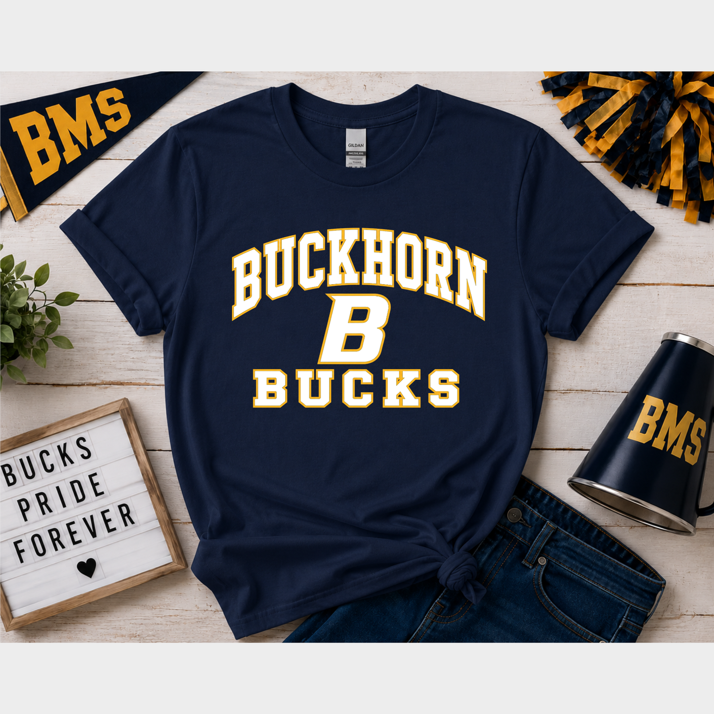 Buckhorn Varsity Pride Tee