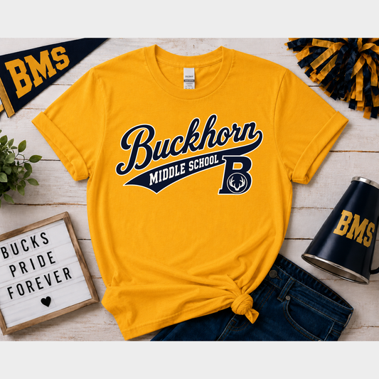 Buckhorn Script Spirit Tee