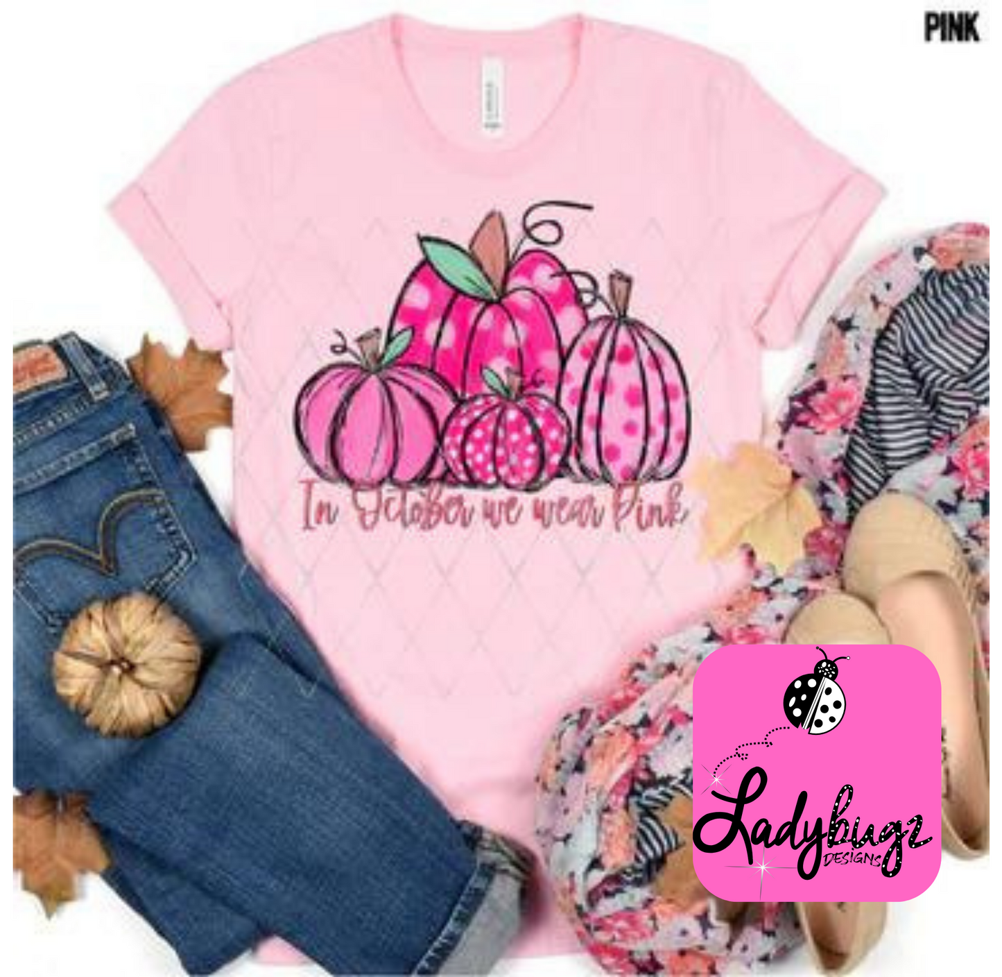In October, We Wear Pink (Pumpkins)