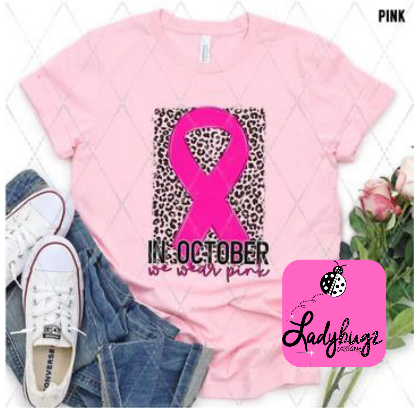 In October, We Wear Pink (Leopard)