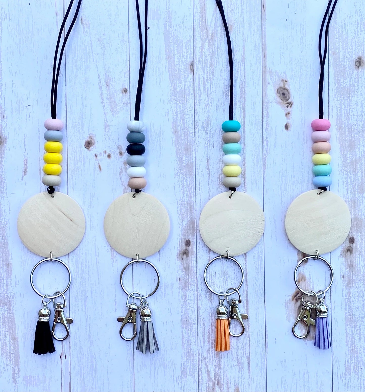 Silicone Beaded Lanyard