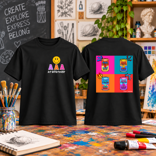AAA Art Department Smiley Tee