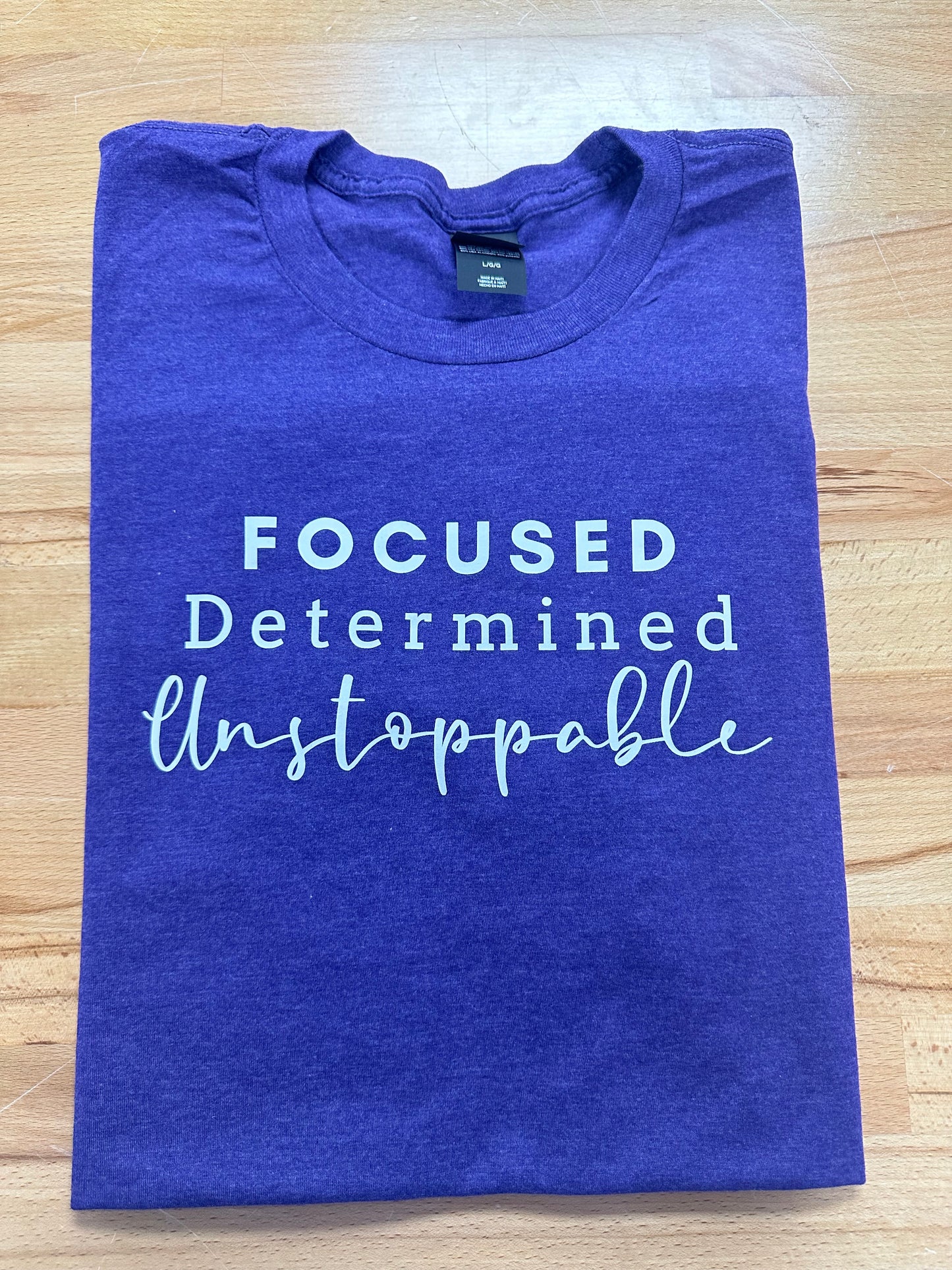 Focused Determined Unstoppable