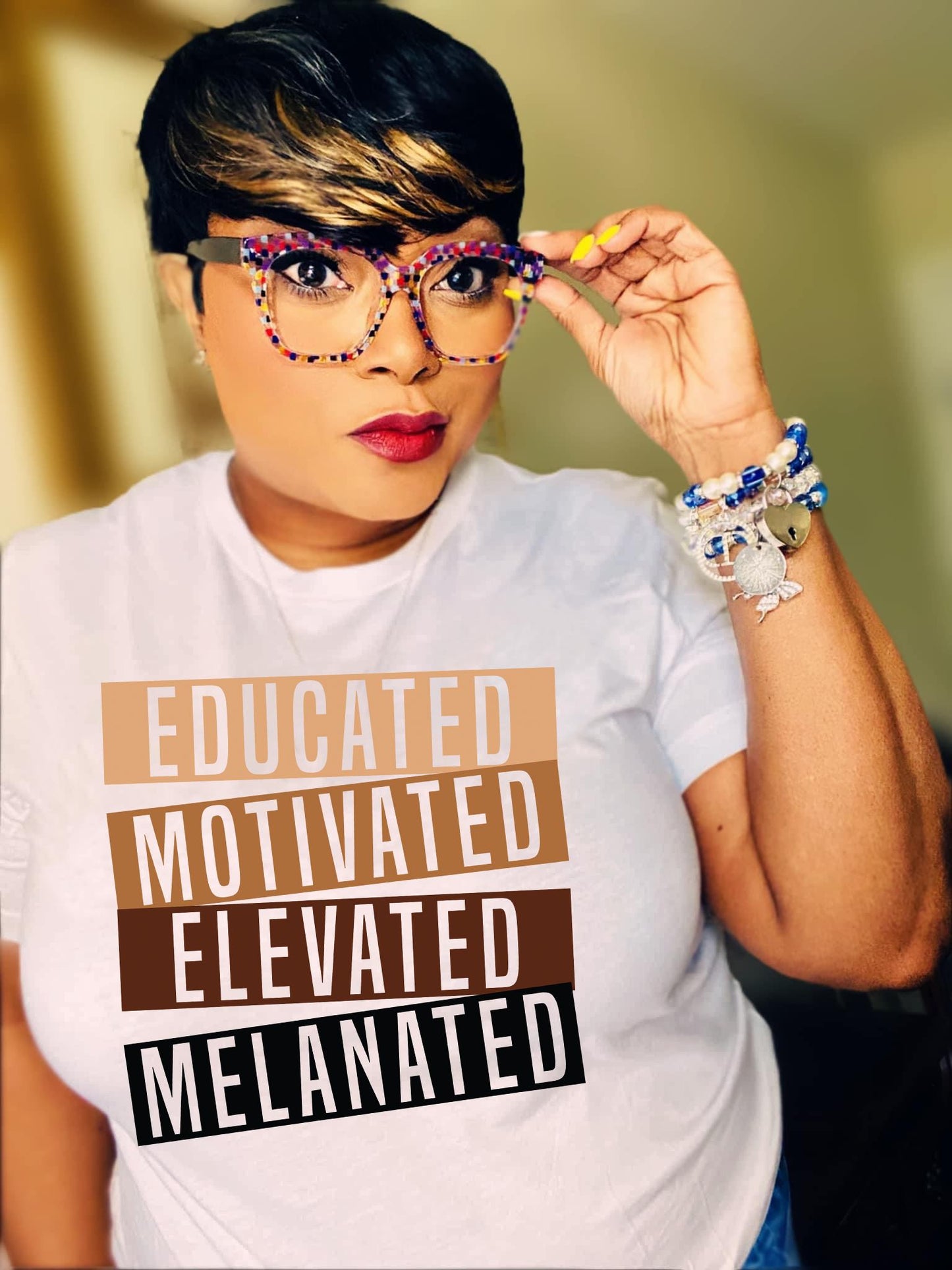 Educated, Motivated, Elevated, Melanated