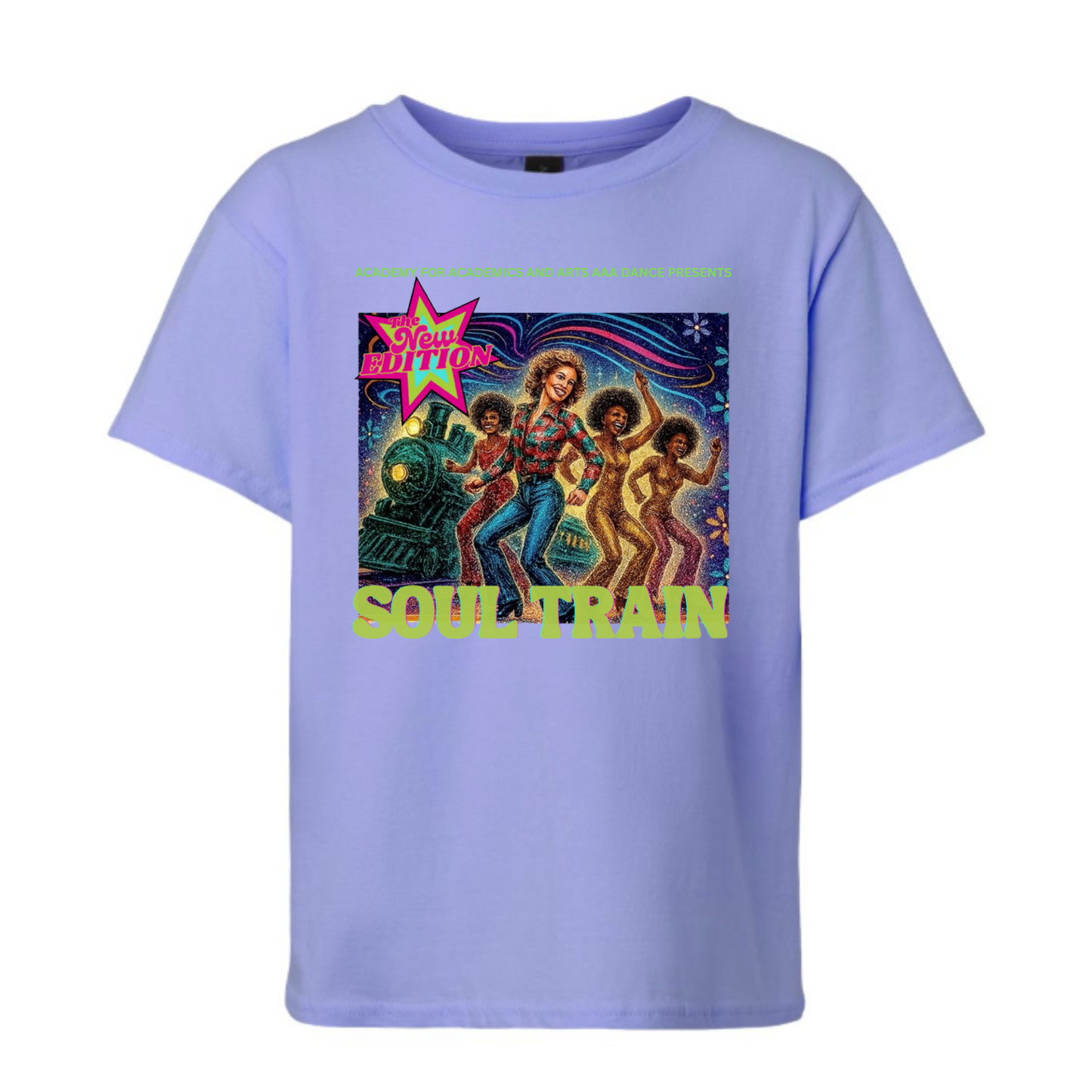 ✨ AAA Dance Show Tee – “Soul Train, New Edition” Edition ✨