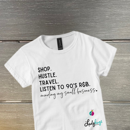 Shop. Hustle. Travel.