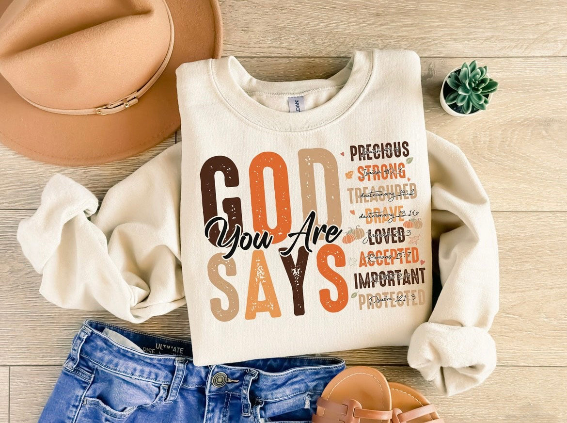 God Says You Are (Fall)