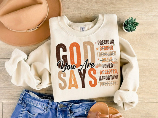 God Says You Are (Fall)