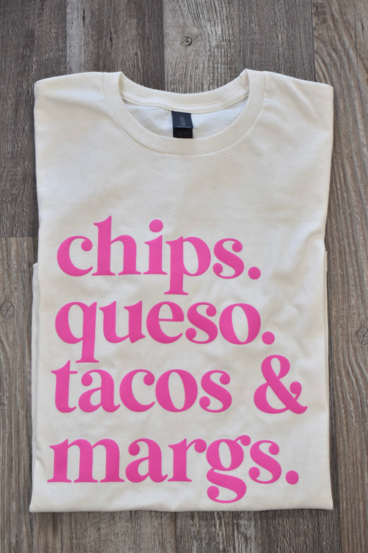 RTS- Chips Queso Tacos & Margs