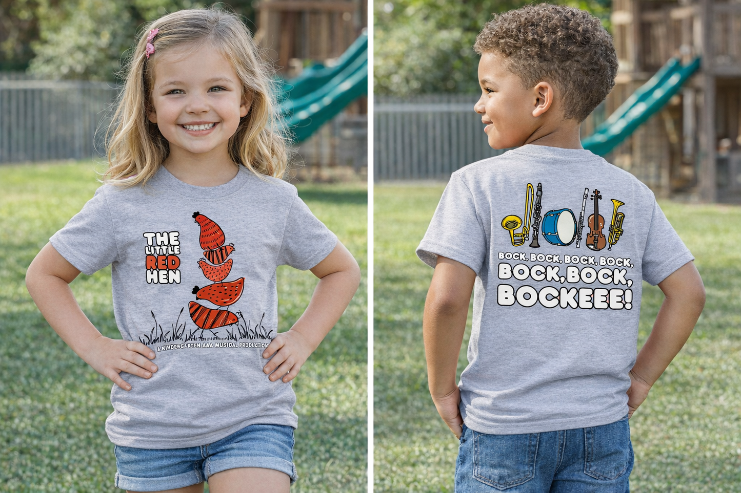 🐔 The Little Red Hen Musical T-Shirt
