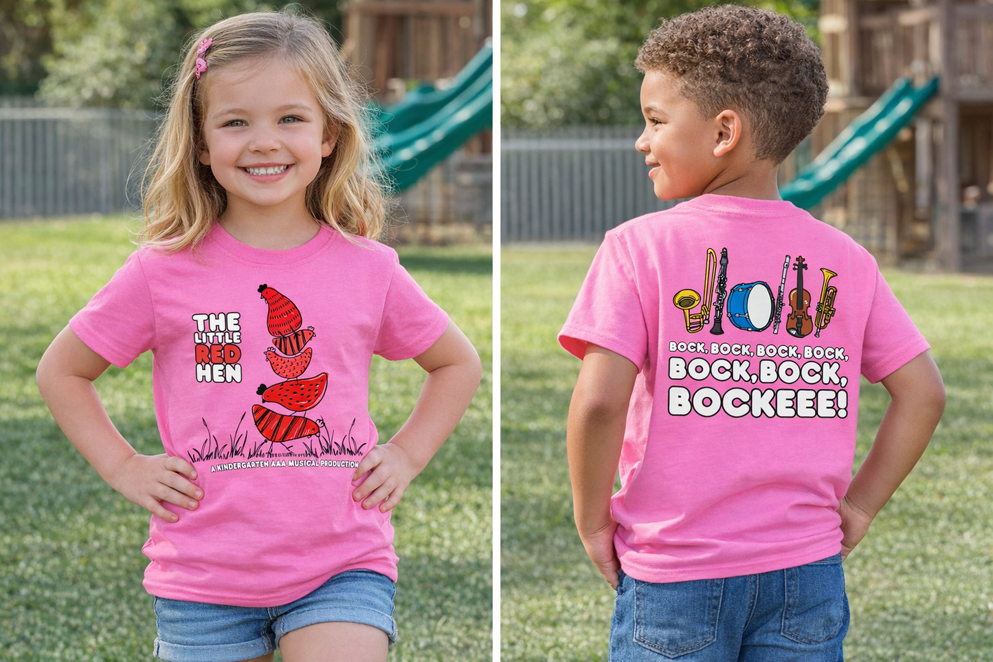 🐔 The Little Red Hen Musical T-Shirt