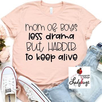 Mom Of Boys, Less Drama But Harder To Keep Alive