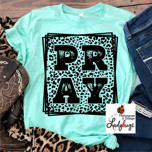 PRAY (leopard print box)