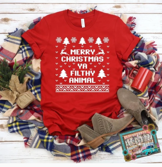 Merry Christmas Ya Filthy Animal